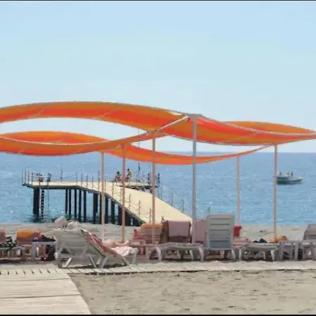 Aparthotel In Goldcity In The Main Building With Amazing View Kargicak Mahmutlar With Private *