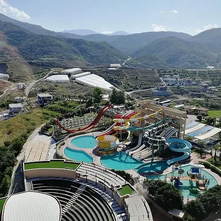 In Goldcity In The Main Building With Amazing View Kargicak Mahmutlar With Private