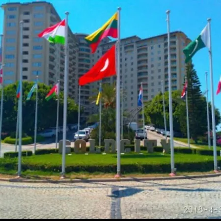 Aparthotel In Goldcity In The Main Building With Amazing View Kargicak Mahmutlar With Private Alanya